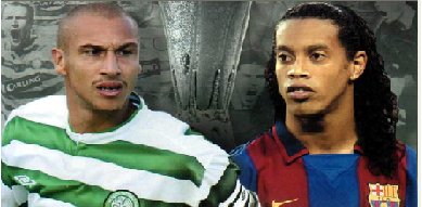 ronaldinho et larsen